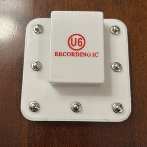 Snap Circuits Recording IC U6 Module White Block Electronics Replacement Part